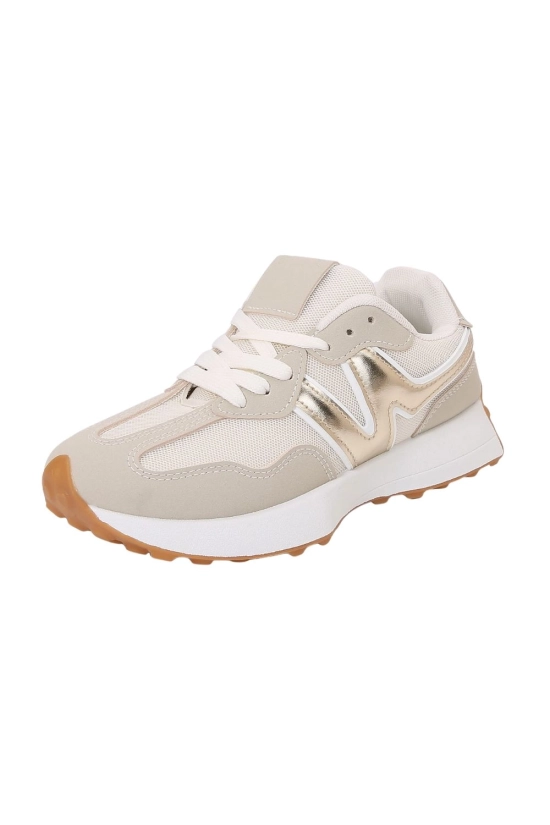 Sneakers casual Omette - oro 2