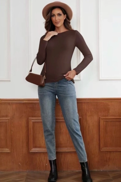 Jersey Bera - marron pianno 39