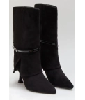 Botte haute Yra - noir pianno 39