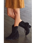 Bota baja Exotic - NEGRO pianno 39