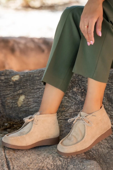 Bota baja Francesca - Beige Pianno39