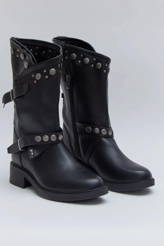 Bota Rockera - Negro Pianno39 2