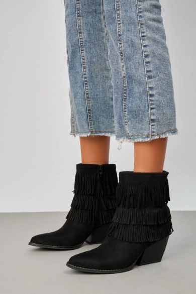 India Mohican Low Boot - Noir Pianno39 2