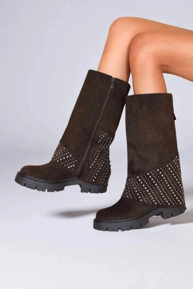 Wayne Tall Boot - Marron Pianno39 2