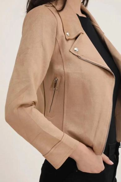 Chaqueta Lena - camel pianno 39 2