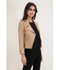 Chaqueta Lena - camel pianno 39