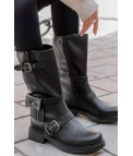Bota Alta Sharif - Negro Pianno39