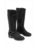 Bota alta Odael - Negro pianno39
