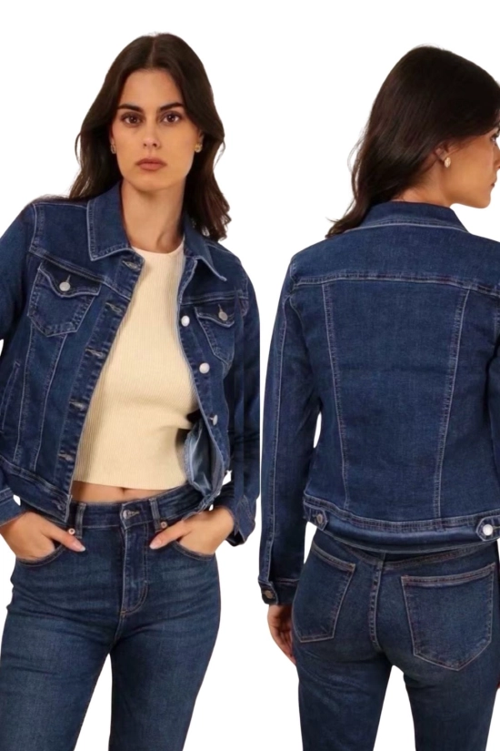 Cazadora vaquera Tena - denim oscuro pianno 39 2