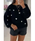 Pull Valentino - noir pianno39