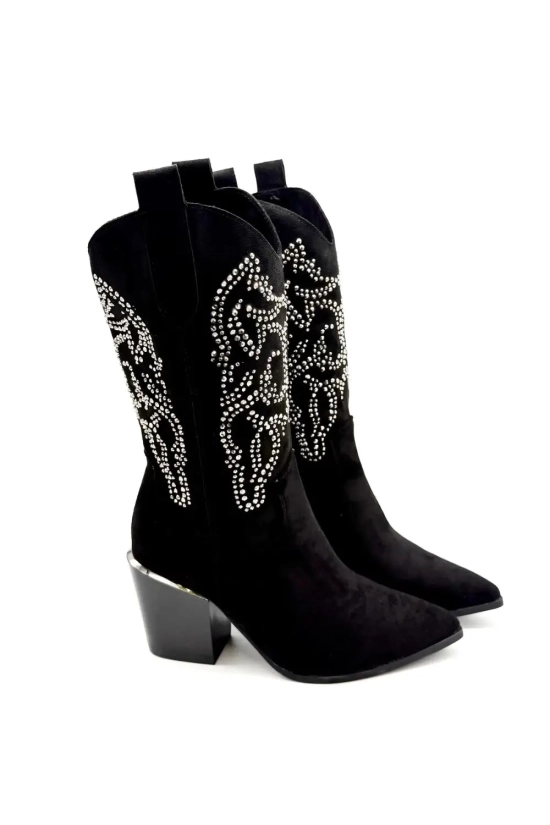 Bota Anoda Cowboy - Preto pianno39 2