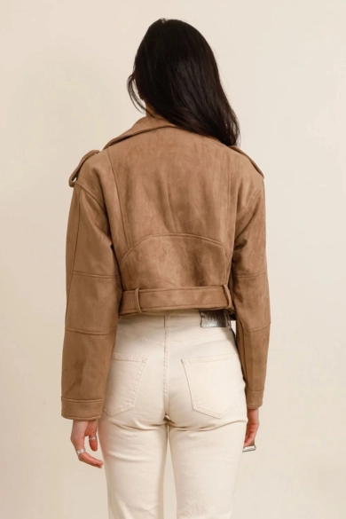 Chaqueta Letyna - camel pianno 39 2
