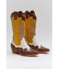 Botte de cow-boy Etira - jaune pianno 39