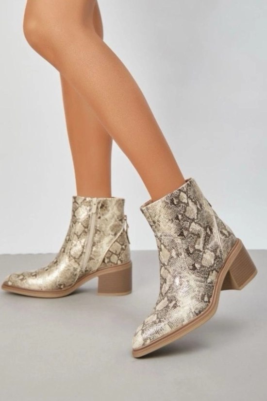 Botte basse Onika - beige pianno 39