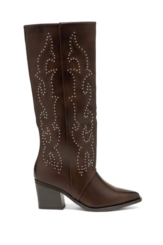 Botte haute Ximen - pianno marron 39 2