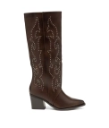 Botte haute Ximen - pianno marron 39