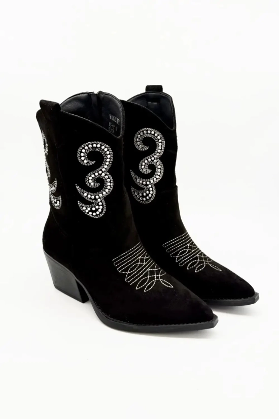 Botte basse Orte - Noir pianno39