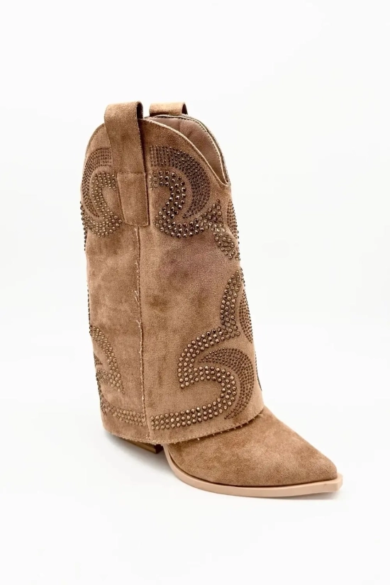 Bottes de cow-boy Yarel - Camel pianno39 2