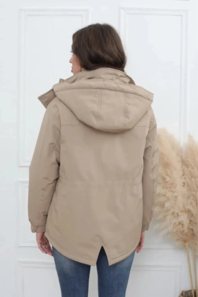 Abrigo Malasia - Beige pianno39 2