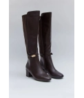 Bota alta Cabel - marron pianno 39