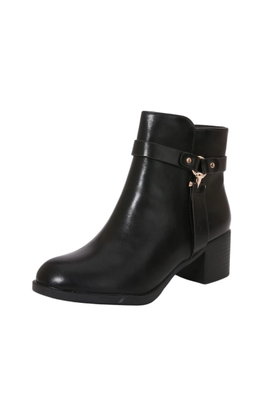 Botte basse penni - noir pianno 39