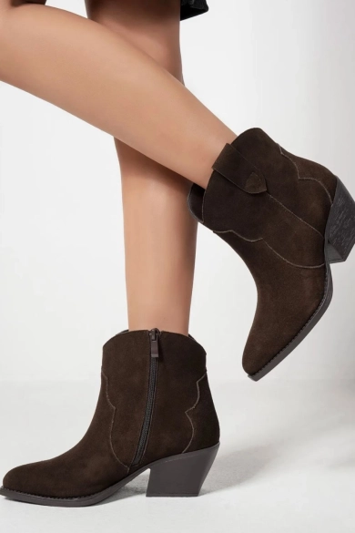 Botte basse Fentyna - pianno marron 39