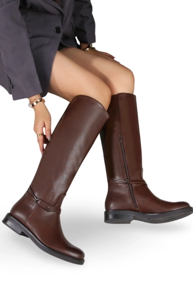 Bota alta Henus - marron pianno 39