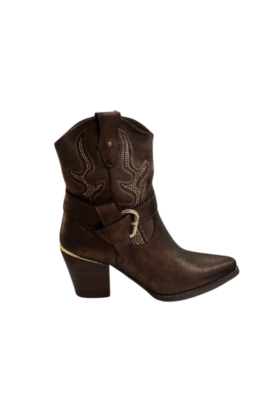 Botte basse Kika - pianno marron 39