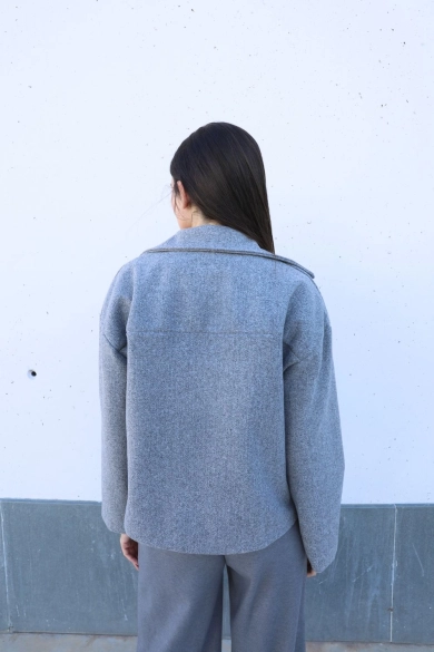 Abrigo Magry - Gris Pianno39 2