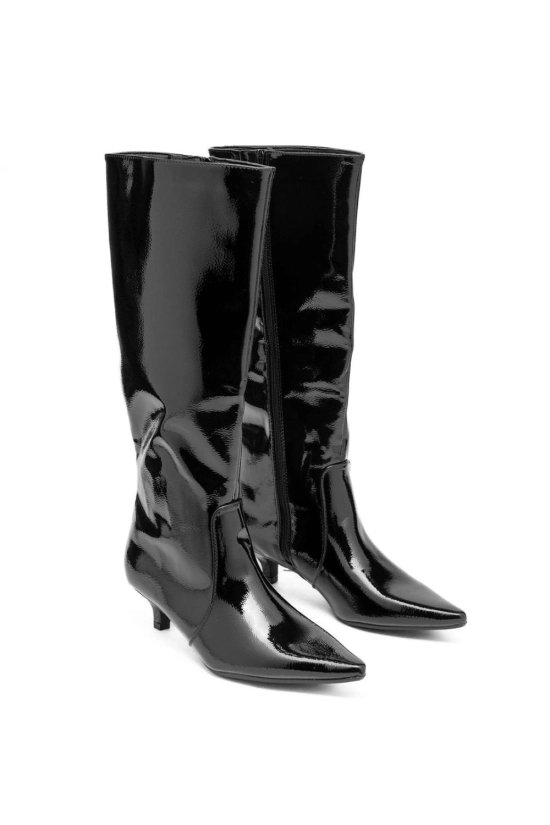 Bota de cano alto Kenya - preto PIANNO 39 2