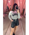 Short Polipiel Curmel - Negro Pianno39