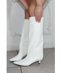Bota Alta Artemis - Blanco Pianno39