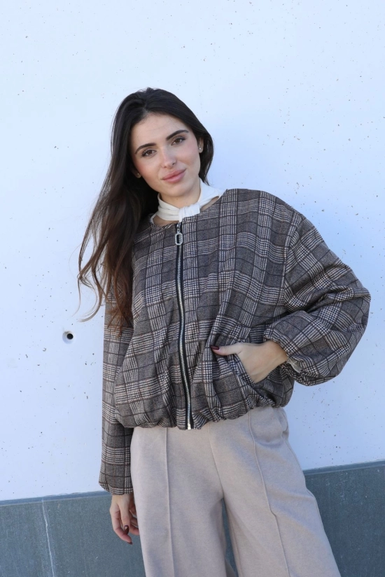 veste bombardier Viku - Marron Pianno39