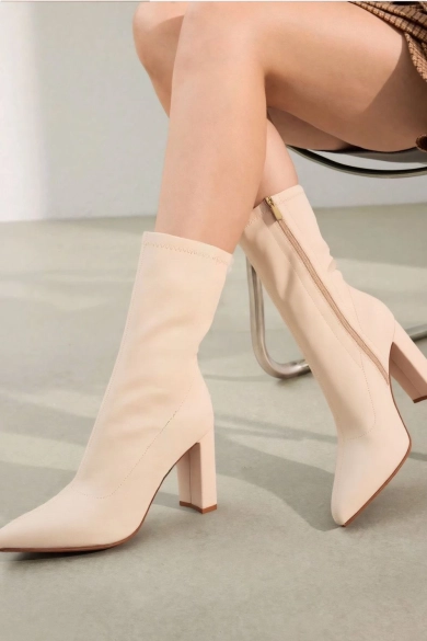 Bota Baja Sarvana - Beige  PIANNO39