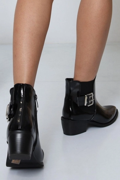 Zalvion Low Boot - Noir PIANNO39 2
