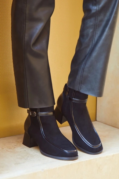 Botte basse Quetra - Noir pianno 39