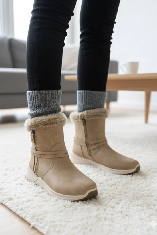 Bota Baja Wairen - Beige Pianno 39