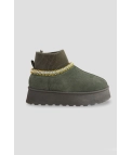 Low Australian Sock Boot - Green Pianno 39