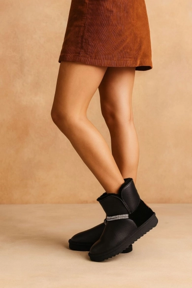 Poly Australian Boot - Noir Pianno39