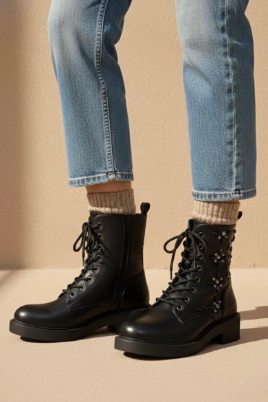 Botte basse Torval - Noir pianno39 2