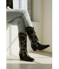 Bota Alta Vexa - Negro pianno 39