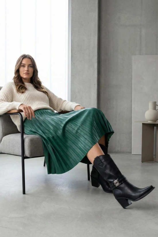 Bota Alta Tami - Negro  pianno 39