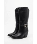 Bota Alta Tami - Negro  pianno 39