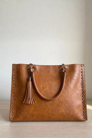 BOLSO LEANJA - Camel pianno39
