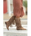 Bota Flecos Maca - Beige pianno39