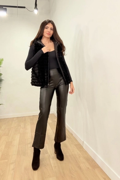 Chaleco Reversible Aura –  Negro PIANNO39
