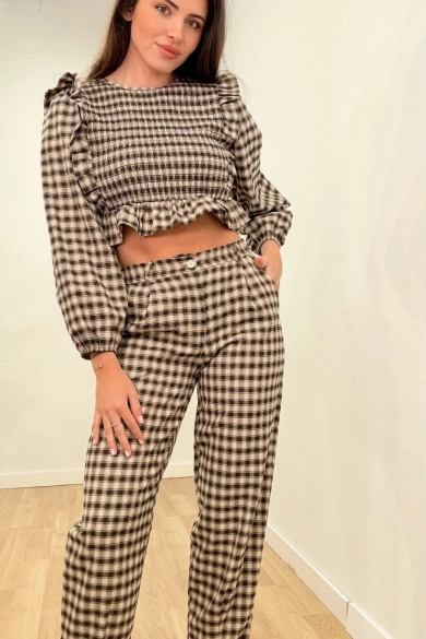 Blusa Rustic Check Pianno39 2