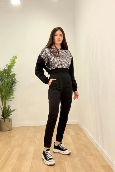 Conjunto  Sparles - Negro 2