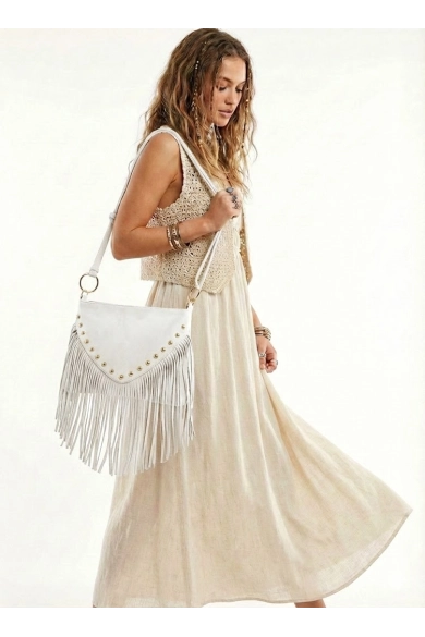 Bolso Flecos Merilyn - Beige