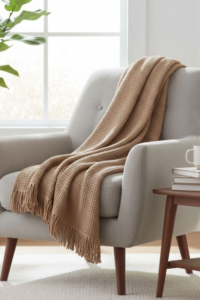 FOULARD POLYVALENT BARI - CAMEL PIANNO 39